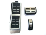 Audi RS4 A4 Pedal Set Stainless Steel Footrest 8K1864777 Internal IN234. Fixed Price $156.74.