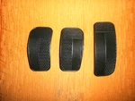 Fiat 131 Racing Pedal Cover Rubber Kit Ref. 4395058 4395061 4395064. Fixed Price $34.97.