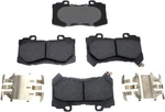 Acdelco Silver 14D1802CH Ceramic Front Disc Brake Pad Set. Fixed Price $89.83.