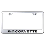 Chevy Corvette C3 Laser Etched Logo Stainless Steel License Plate Frame (chrome). Fixed Price $38.95.
