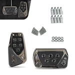 Car Pedal Covers, Anti-slip Thickened Foot Treadle For Brake & 2 Pcs Black. Fixed Price $13.45.