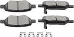 Scitoo D1033 Rear Ceramic Brake Pads Sets Fit Chevy Cobalt/for Malibu/hhr,fo. Fixed Price $41.12.