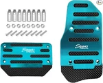 2PCS Non-slip Car Pedal Cover, Brake Aluminum Alloy Auto Foot. Fixed Price $14.24.