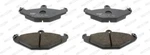 Ferodo FDB878 Brake Pad Set, Disc For Chrysler, Dodge, Lotus, Renault, Tesla. Fixed Price $39.23.