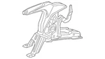 Genuine Honda Parking Brake Pedal Release Handle 47105-TR0-P81ZB. Fixed Price $428.44.