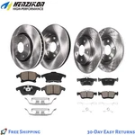 11.81" Front 11.89" Rear Brake Rotors Pads 2013-2016 Ford Fusion Lincoln Mkz. Fixed Price $155.39.
