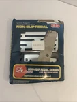 New Sports 2 Piece Non-slip Pedal Accessory Set Black & Silver XB-373. Fixed Price $12.90.