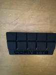 1984 Thru 1996 Corvette Automatic Brake Pedal Pad - New Reproduction. Fixed Price $10.00.