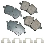 Akebono EUR1204A Disc Brake Pad Set For Select 02-16 Mini Models. Fixed Price $72.08.