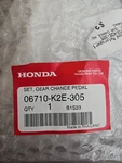 Genuine Honda Oem/nos Gear Change Pedal Set 06710-K2E-305WO. Fixed Price $45.99.