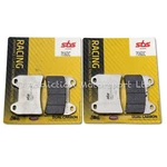 Sbs Dual Carbon Front Brake For Brembo Billet P4 Calipers XA69510 - 706DC. Fixed Price $113.08.