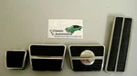 Camaro Nova 69 Pedal Pads Kit With Trim Manual Trans Disc Brake + Clutch 8PC. Fixed Price $36.90.
