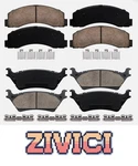 Ceramic Brake Pads Front+rear Ford F-150 2015-20 With Manual Parking. Fixed Price $32.45.