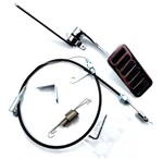 Firewall Mount Universal Billet Aluminum Accelerator Throttle Pedal Kit W/cable. Fixed Price $69.99.