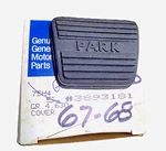 Original Gm Nos 1967 1968 Camaro Firebird Park Brake Pedal Pad Each Also Others. Fixed Price $24.95.