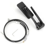 Universal Black Aluminum Gas Pedal Compatible With Street Rat Rod Gm Chevy Fo.... Fixed Price $99.99.