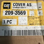 2093569 Cover As For Caterpillar. Fixed Price $625.00.