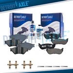 Front And Rear Brake Pads For Crown Victoria Town Car W/ Steel Piston Calipers. Fixed Price $65.35.