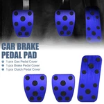 Pack Of 1 For Subaru Anti Slip Aluminum Alloy Car Foot Pedal Pads Cover Kit Blue. Fixed Price $22.60.