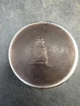 Vintage 1936 Plymouth Mopar Horn Button Cap Badge Mayflower Hot Ratrod. Fixed Price $170.00.