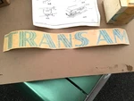Gm Nos Blue Trunk Spoiler Decal For 1973-1978 Firebird Trans Am. Fixed Price $50.00.