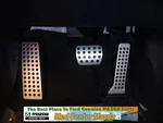 Mazda Alloy Accelerator,brake And Footrest Pedal For Automatic Transmission. Fixed Price $211.53.