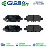 4X Rear Brake Pads D905 Nissan Quest 2004-2017 3.5L V6 Base Slt *not For 2010. Fixed Price $26.99.