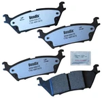 Disc Brake Pad Set-fleet Metlok Semi-metallic Sdr Bendix. Fixed Price $34.79.
