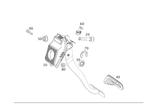 Genuine Mercedes-benz Pedal Assembly 463-290-23-00. Fixed Price $502.50.