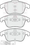 Apec Black PAD1653B Front Brake Set Fits Audi Seat Alhambra Q3 Sharan Tiguan. Fixed Price $76.50.