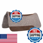 Classic Equine Blended Felt Saddle Pad, 3/4-INCH Thick, 31-INCH X 32-INCH. Fixed Price $218.73.