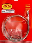Rpc #R6054X 36" Universal Braided Stainless Steel Throttle Assemble Cable. Fixed Price $69.99.