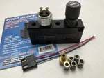 Ssbc A0730 Adjustable Proportioning Valve Block Black For 3/16" Brake Lines. Fixed Price $119.95.