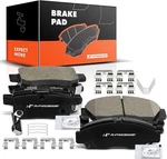 A-premium Front & Rear Ceramic Disc Brake Pads Set Compatible With Select.... Fixed Price $81.99.