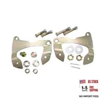 1 Set Shlpdfm Full Size Front Disc Brake Caliper Mounting Brackets Kit With. Fixed Price $58.54.