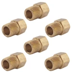 Empi 16-2550 Brass Brake Line Fittings 1/8" Npt X 3/16" Female Set Of. Fixed Price $29.64.