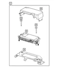 Genuine Mopar Forward Facing Camera 04672644AJ. Fixed Price $485.00.