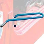 For Jeep Wrangler 87-95 Steinjager J0045927 Wire Design Playboy Blue Foot Pegs. Fixed Price $95.99.