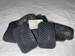 Pair (2) Jaguar S1 Xk MK2 MK9 MK10 3.8S 420 XJ6 Brake Clutch Pedal Pad C8969. Fixed Price $19.99.