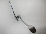 Chrome Steel Spoon Gas Throttle Pedal Universal Chevy Ford Mopar Hot Rod Rat. Fixed Price $35.95.