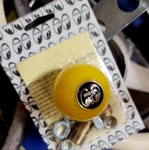 Mooneyes Yellow Shift Knob Hot Rod Custom Gasser Drag Racing Nhra Handle Vtg. Fixed Price $69.99.
