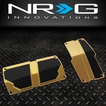 Nrg PDL-150CG Aluminum Foot Pedal Pad Cover Plates Set W/carbon Fiber Trim. Fixed Price $35.00.