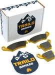 Ceramic Brake Pad Set For Honda CR125/CR250/CRF250/CRF300/CRF450 2002-2026. Fixed Price $45.66.