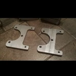 1999-2018 Nbs Silverado / Sierra 15 Brake Conversion Brackets. Fixed Price $100.00.