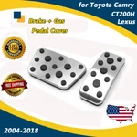 For Toyota Camry Lexus Brake Pedal Accelerator Footboard Pad Cover Gas Treadle. Fixed Price $12.58.
