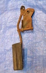 1969-71 Mopar C-body Fury Polara Monaco Accelerator Gas Pedal Assembly, Vgc Orig. Fixed Price $44.95.