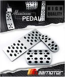 Auto Aluminum Lhd Pedal Set Gas Brake Footrest Fit For 06-13 A/t. Fixed Price $26.99.