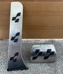 Vw Volkswagen Golf R32 Pedals Pair Of Used Condition MK5 Mkv Genuine Aluminium. Fixed Price $174.89.