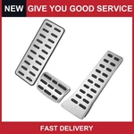 Pack Of 3 Non-slip Brake Gas Accelerator Pedal For Hyundai Tucson Silver Tone. Fixed Price $36.29.