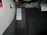 Steeda Aluminum Dead Pedal And Bracket Kit 555-1156. Fixed Price $45.00.